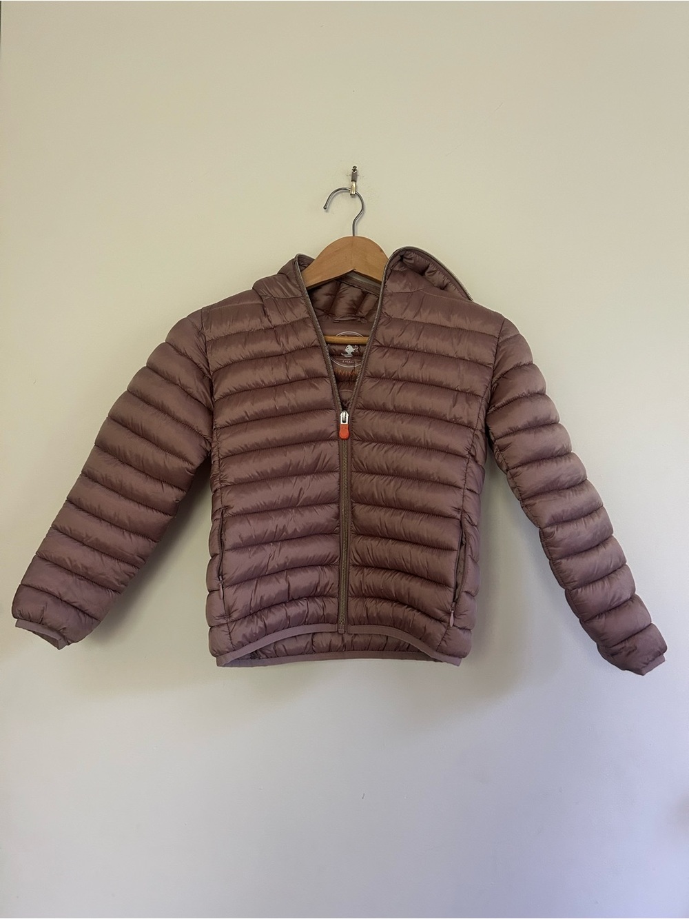 Save the Duck Iris puffer jacket in misty rose